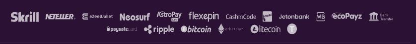 Stort geld via Skrill, Neteller of Bitcoin veilig