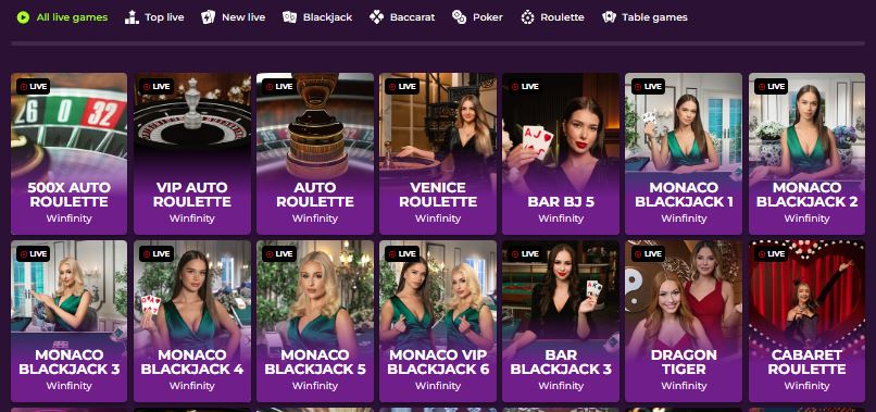 Geniet van professionele croupiers in HD gestreamde casinospellen